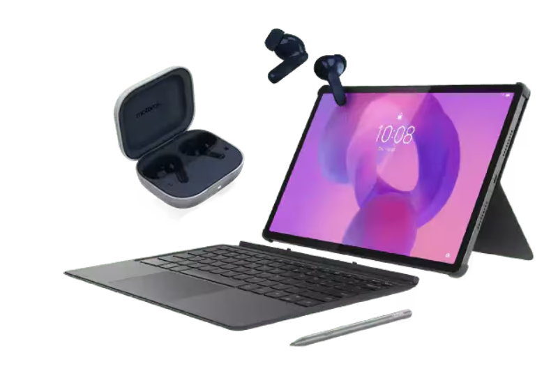 Idea Tab Pro (con Teclado + Lápiz + Moto Buds)